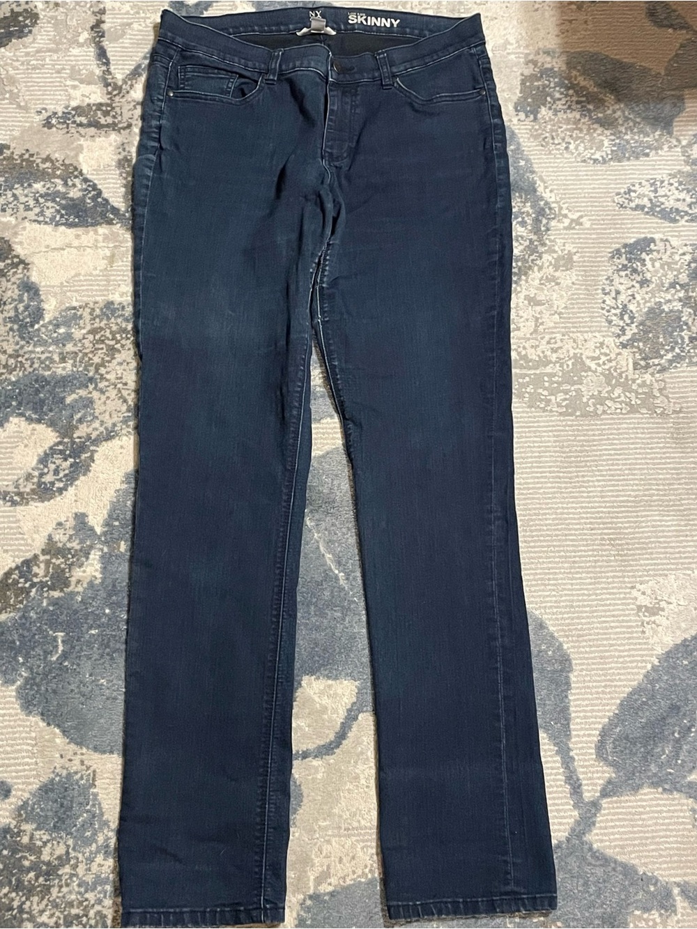 New York & Company Black Low Rise Skinny Jeans